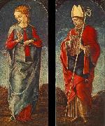 Cosimo Tura Virgin Announced and St Maurelio Germany oil painting artist